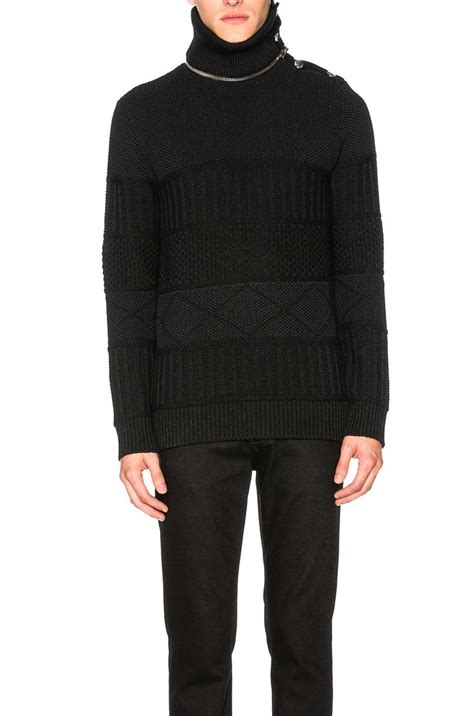 givenchy black turtleneck